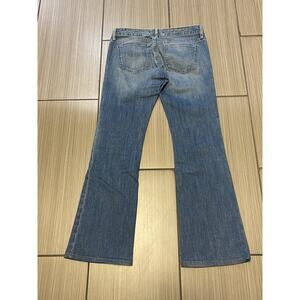 y2k grunge streetwear rodeo western cowgirl Gap low rise bootcut jeans 6R/28R